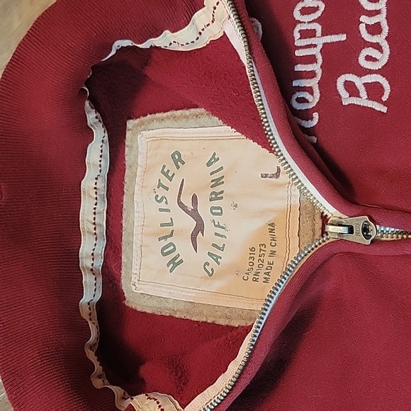 Hollister zip up Jacket large - Picture 3 of 6